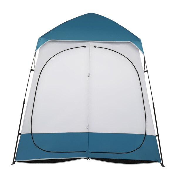 Cheap Goat Tents Waterproof Beach Tents Outdoor Camping Shelter Oxford Cloth Durable Double People Dressing Tent 229*229*122cm   